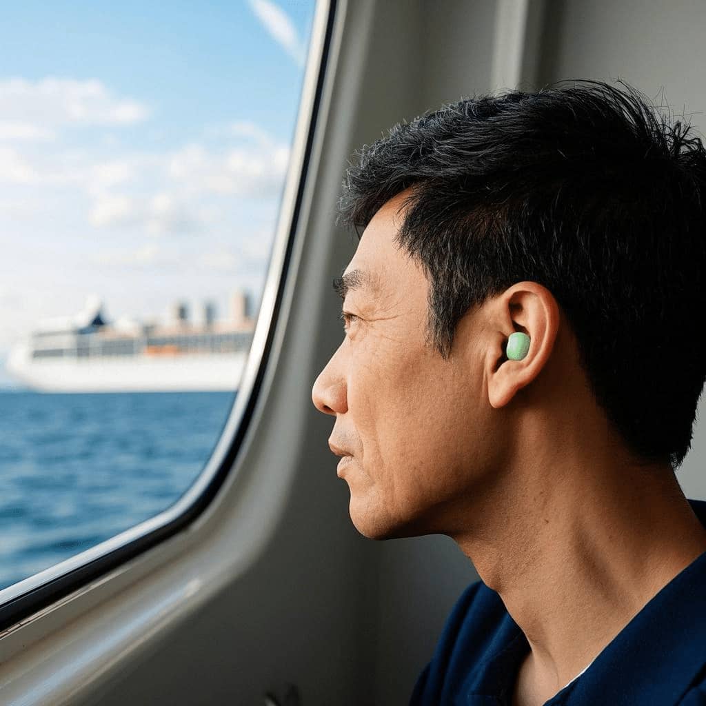 Cruise Comfort: Earplugs to Reduce Ambient Noise on the Ship