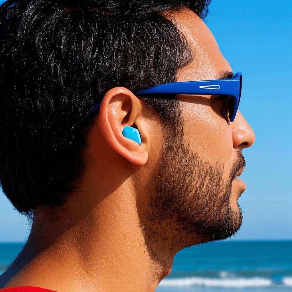 Beach Vacation Bliss: Noise-reduction Earplugs by the Shore