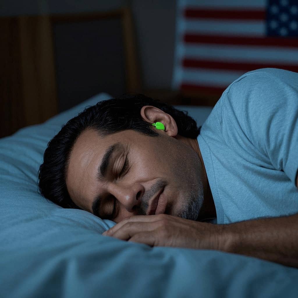 Anxiety Reduction: The Calm of Mute Earplugs in Bed